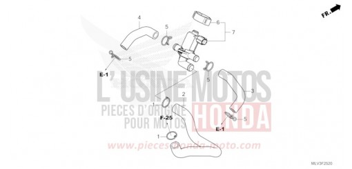 VALVE INJECTION D'AIR CB1000ST de 2026